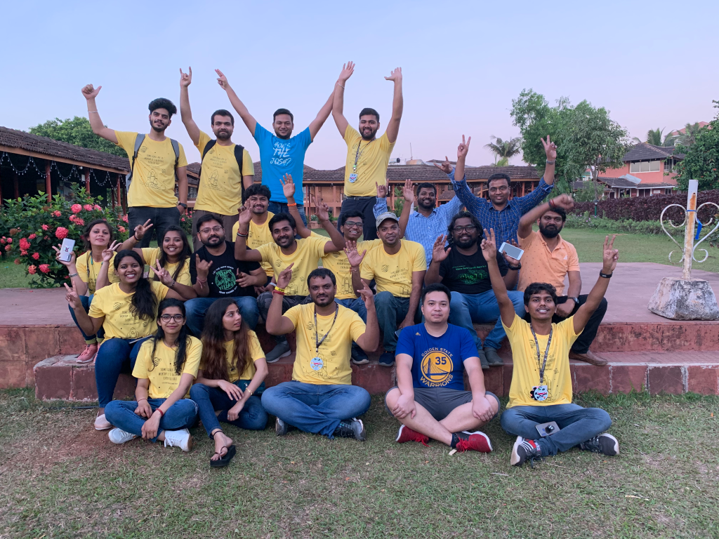 volunteers tinkering face recognisation